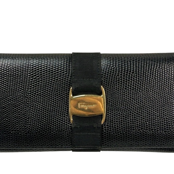 Salvatore Ferragamo Handbags - Salvatore Ferragamo Vara Bow Continental Wallet Retail $899.00 with COA